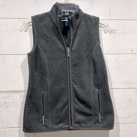 Karen Scott Sport Fleece Petites Vest - EUC - PP - Picture 1 of 5